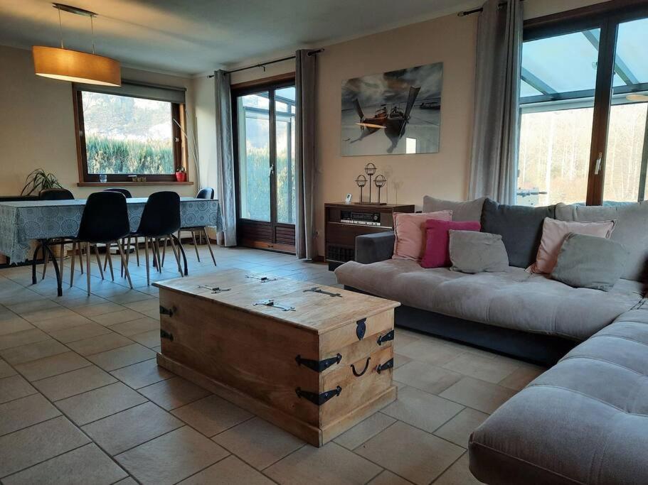 Willa Maison Bucolique A Anhee, Vue Meuse Et Falaises Zewnętrze zdjęcie